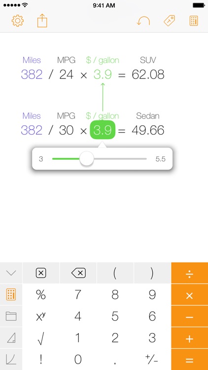 Tydlig - Calculator Reimagined