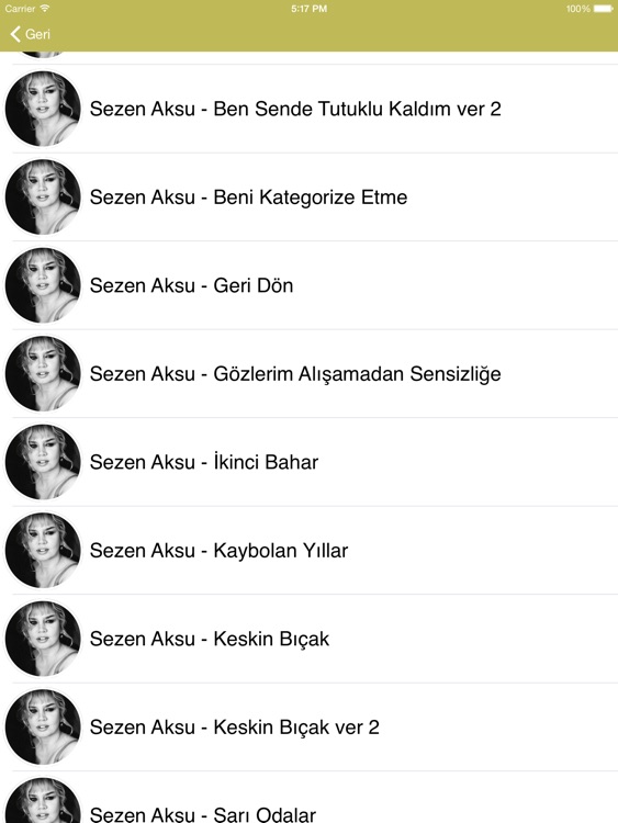 AkorAra for iPad - Güncel & Eski Gitar Akor,Tab,Sözleri