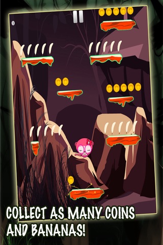 Jungle Jump - Flying Mission on Doodle Platforms screenshot 2