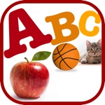 A for Apple Alphabets Flashcards for Preschool Kids