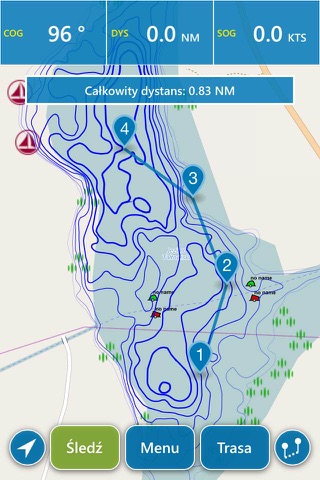 NaviApp Mazury -  żeglarska nawigacja po mazurskich jeziorach screenshot 4