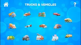 Game screenshot Tap Trucks and Things That Go Shape Puzzles apk