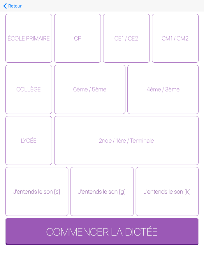 Révisions - Du CP au Collège des exercices dorthographe, de calcul mental, de conjugaison, de tables de multiplication, questionnaires personnalisés.