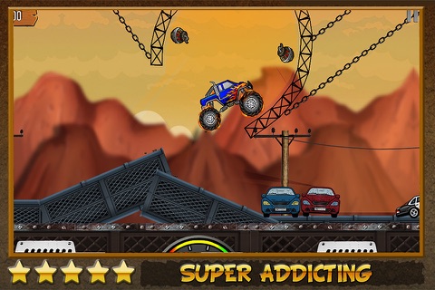 Monster Truck Mayhem :  Real Offroad Racing Legends Edition Pro screenshot 2