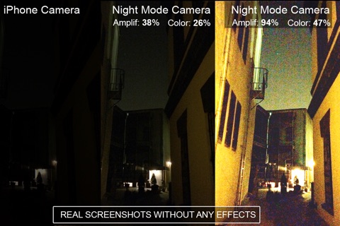Night Vision” (Photos and Videos in low light) screenshot 4