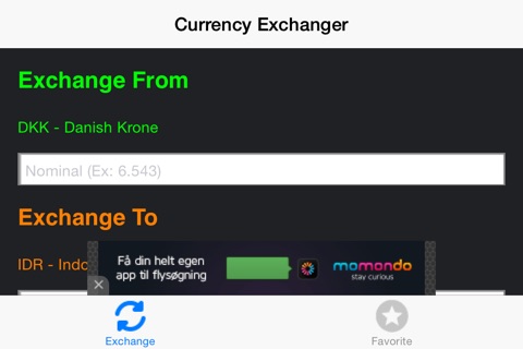 Currency Exchanger screenshot 2