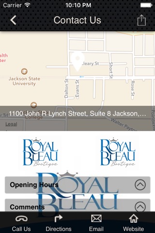 Royal Bleau Boutique screenshot 2