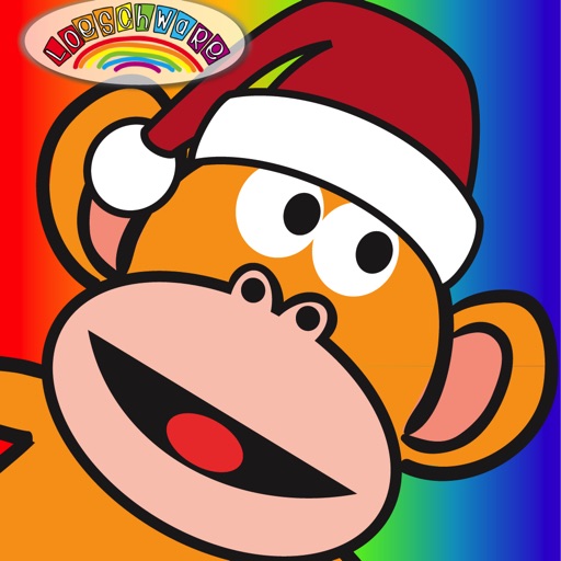 Five Little Monkeys Christmas HD Icon