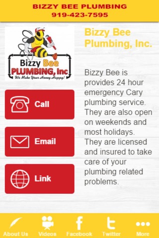 Bizzy Bee Plumbing, Inc screenshot 3