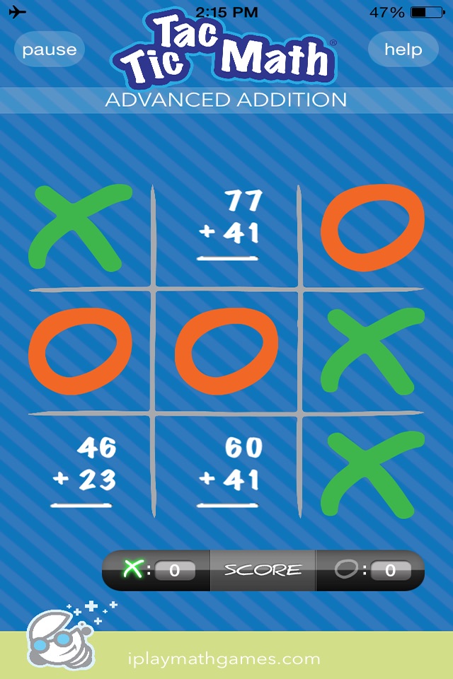 Tic Tac Math Trilogy screenshot 2