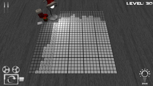 Christmas Nonogram - Santa Claus Plays Super Japanese Crossw(圖5)-速報App