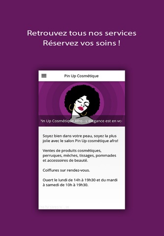 PIN UP COSMETIQUE AFRO screenshot 2