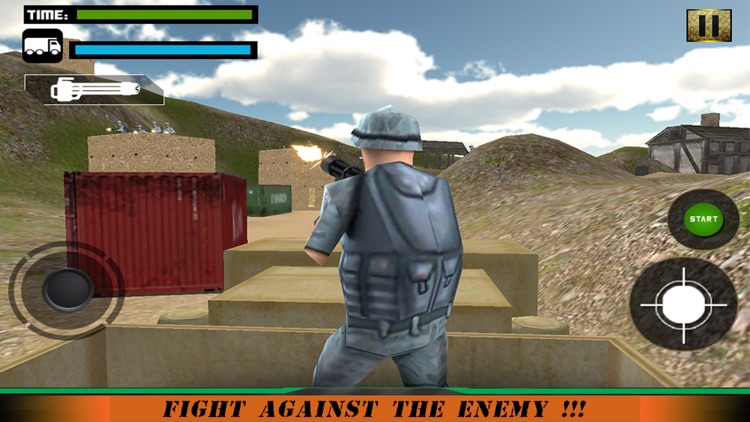 Army Truck Driver 3D Desert Battle screenshot-4