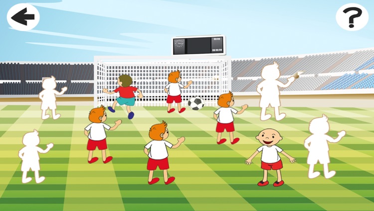 A Sort By Size Game for Children: Learn and Play with Soccer