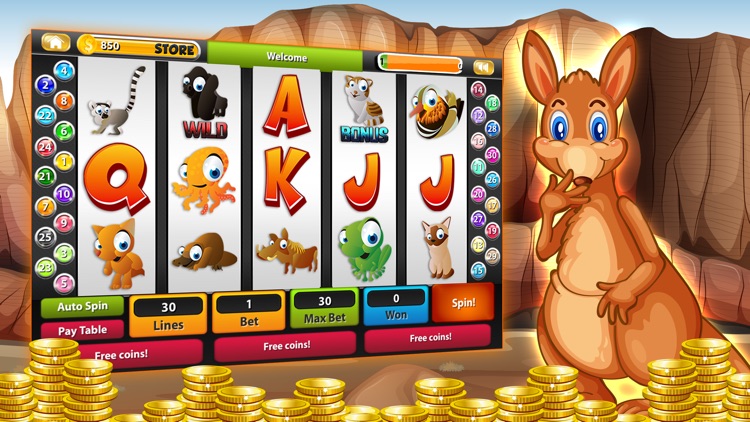 Aussie and Luck Slot Machine - Play Free at Grand Casino