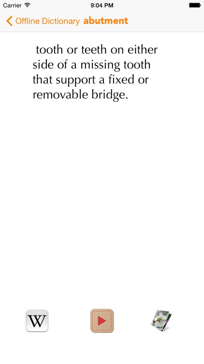 Dental terminology & flashcard:medical facts sheet and definition with video illustrations screenshot-3