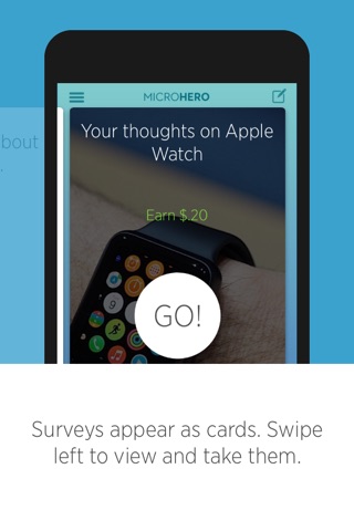 MicroHero - Beautiful surveys for social good screenshot 2