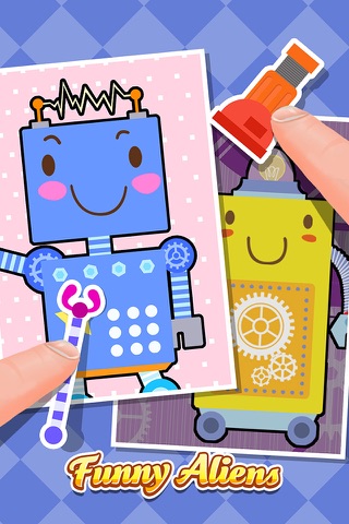Cyber Friends Makeover - Robot Baby Dress Up SPA screenshot 3
