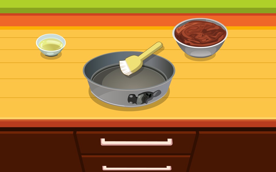 Tessa’s Schwarzwälder Kirschtorte – learn how to bake your Schwarzwälder Kirschtorte in this cooking game for kids screenshot 3