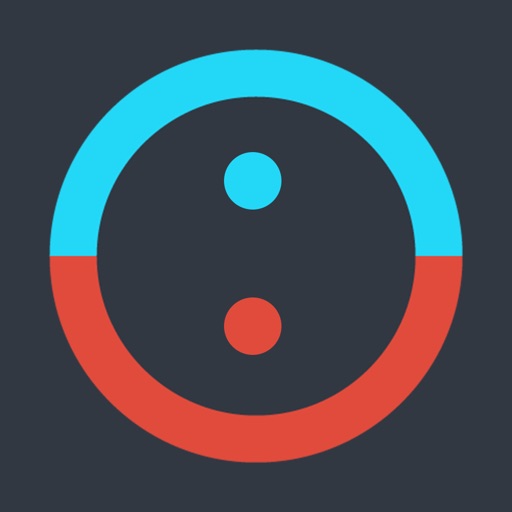Top Two Circles One Brain Awesome Free Game iOS App