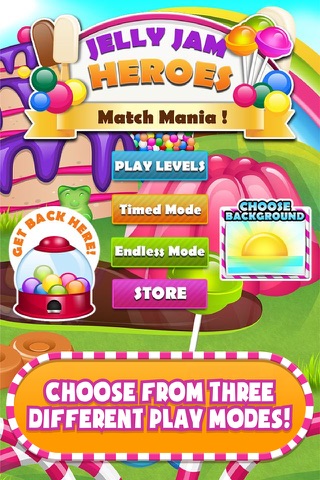 Gummy Jelly Jam Heroes! Sweet Bubble Popping Match Game - Full Version screenshot 4