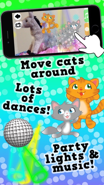 Disco Cats- Augmented Reality Dance Game - Free screenshot-4