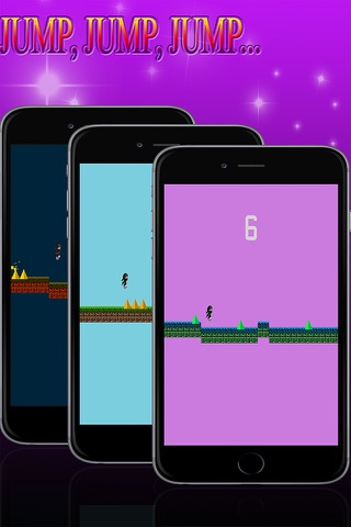Bouncing Ninja - Run,Jump and bounce to stay alive screenshot 3