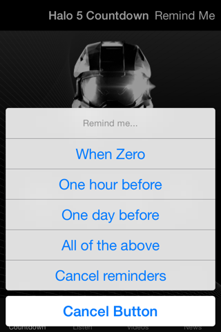 Countdown - Halo 5 Guardians edition screenshot 2