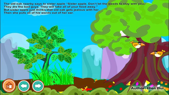 The arrogant apple story Untold toddler story from Hien Bui
