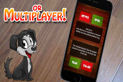 Dogs True False Quiz - Amazing Dog And Puppy Facts, Trivia And Knowledge! screenshot 4