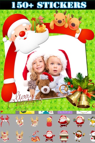 Christmas Frames and Stickers HD screenshot 3