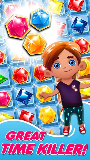 Family Jewel's - diamond match-3 game and kids digger mania (圖4)-速報App