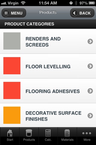 ARDEX Australia App screenshot 2