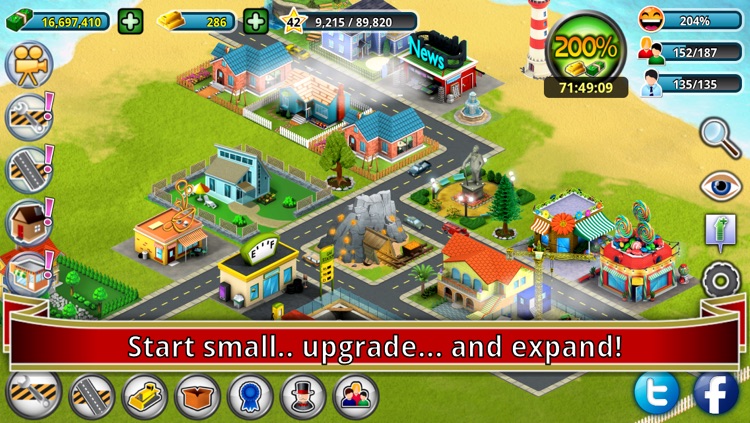 City Island: Premium - Builder Tycoon - Citybuilding Sim Game from Village to Megapolis Paradise - Gold Edition screenshot-0