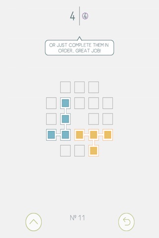 Unite puzzle: colored squares linked FREE screenshot 3