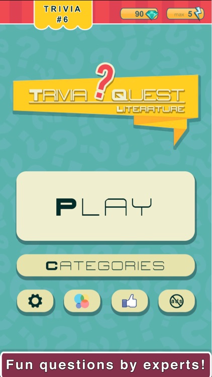 Trivia Quest™ Literatures - trivia questions
