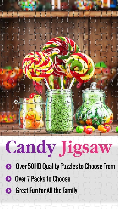 CANDY JIGSAW RUSH - PUZZLE COLLECTION 4 KIDS BOX 1.8 IOS