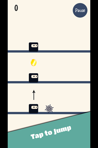 Ninja Cube Jump screenshot 2