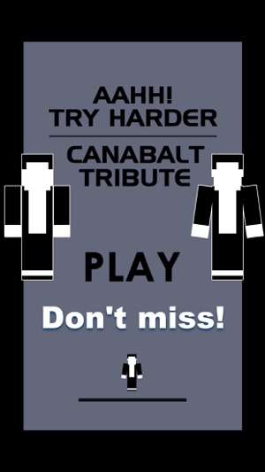 Aahh Try Harder - Canabalt Version!