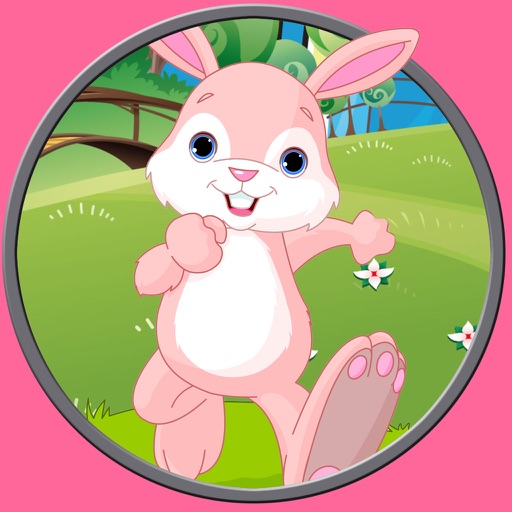 funny rabbits for kids - no ads icon