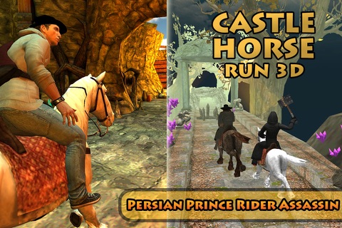 Castle Horse Run 3D screenshot 2