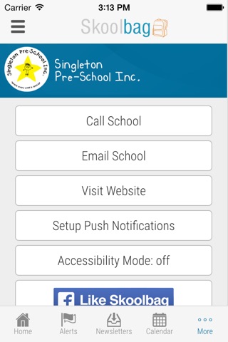 Singleton Preschool - Skoolbag screenshot 4