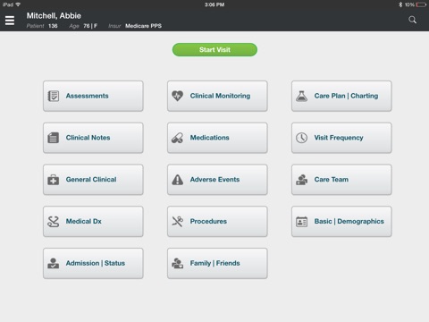 Allscripts Homecare Mobile 2.0 screenshot 2