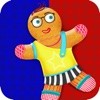 Gingerbread Man Dress Up Mania - Free Addictive Fun Christmas Games for Kids, Boys and Girls