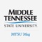 MTSU Magazine is the alumni and friends magazine of Middle Tennessee State University