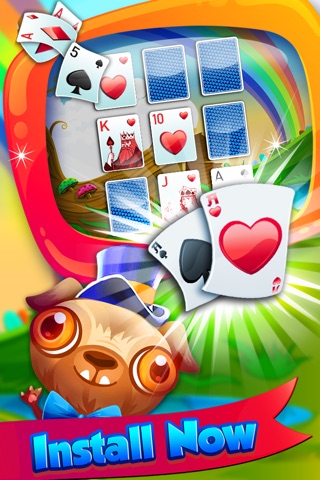 ▻Solitaire Spider For iPhone & iPad Free – a fair-way blast to vegas solitary card game screenshot 3