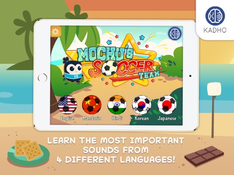 Mochu's Soccer Team - Interactive Ebook for Babies and Toddlers screenshot 3