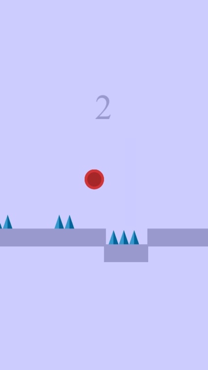 Super Bouncing Red Ball - Avoid The Spikes screenshot-3