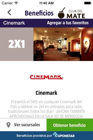 Beneficios Club del Mate screenshot 3