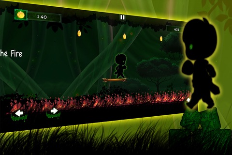 Alien Walk on Green Wonderland : The Dark Forest World screenshot 2